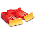 Pikkukuva 1 / 4: Lumikauha Croc-koristeen kiinnitys, hiekkalapiot lapsille, rantalelu