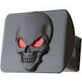 Miniatyrbilde 1 av 4: 100% Metall Skull 3D Emblem Tilhengerfeste Deksel Passer 2\" Mottakere