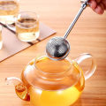 Miniatyrbillede 3 af 5: Rustfrit Teleskopisk Te-infuser Sfærisk Te-filter Plet