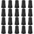 Miniatyrbilde 1 av 4: 20 stk/10 par 12mm erstatningsgummi-tupper for Nordic Walking-stenger, asfaltpute for vandrestenger