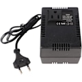 Miniatyrbild 1 av 4: Pluggomvandlare, 300W Strömtransformator Spänningsomvandlare AC 220V till 110V Resepluggadapter för Bärbara datorer, Kameror (EU-kontakt)