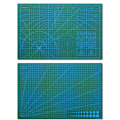 Miniatyrbilde 2 av 5: Sklisikker A3 skjærebrett 2 sider - Selvhelbredende trykte skjærebrett - Grønn - 45 x 30 cm - A3 skjærebrett for quilting, sying, scrapbooking，En del