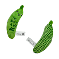 Miniatyrbild 6 av 6: Crunchy Pickle Kicker Dental Catnip Cat Toy 15CM grön