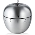 Miniatyrbillede 1 af 5: Køkken Timer Æbleformet Timer Manuel Mekanisk Rotation Alarm Køkken T