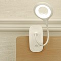 Pikkukuva 1 / 5: Led-pöytälamppu, USB-kaapelilla ladattava kiinnittyvä lukuvalaisin, 3 valotilaa