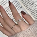 Miniatyrbillede 1 af 5: 2 stk. Justerbar Åben Ring til Kvinder Zirconia Ringe til Kvinder Piger