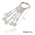 Pikkukuva 5 / 5: Asusteet Hem Gothic Skull Tool Full Hand Skull Bracelet Ring,