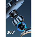 Miniatyrbild 2 av 5: Miniprojektor väggfäste, 6,3-7,87 tum | M4 skruvar | 360° rotation, 60° lutning, för kamera/projektor/webbkamera - Material kolstål