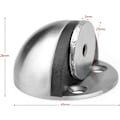 Miniatyrbilde 2 av 5: Dørstopper i rustfritt stål, magnetisk dørstopper, selvklebende dørstopper
