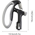 Miniatyrbillede 3 af 5: Grip Stronger 10-100kg Grebstyrketræner - Justerbar Håndgrebsstyrketræner Med Rustfrit