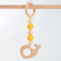 Miniatyrbilde 4 av 5: Personlig babygym leketøysett i tre med navn Baby Play Gym Frame Activity Gym Hengebar Nyfødt gave Baby Girl and Boy Gym