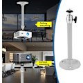 Miniatyrbilde 4 av 5: Projector Takmontering, Universal Mini Projektor Tak- og Veggmontering, 90° 360° Rotasjon Veggprojektor Takbrakett Aluminium Veggmontering, 180*88*88