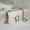 Miniatyrbild 1 av 5: Crossbody axelväska för kvinnor - Ormmönstrad läder Messenger Bag C