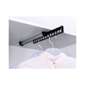 Miniatyrbilde 2 av 5: Klesstativ Garderobe Garderobe Utvidbar Skyve for Henger Coa