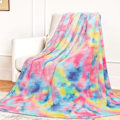 Miniatyrbilde 1 av 4: Fleece teppe kaste teppe kaste teppe for sofa myk lett koselig mikrofiber tepper og kast, 127*152cm
