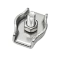 Miniatyrbilde 1 av 4: 10 stk. Wire Rope Clamp, M3 Kabelklemme, Rustfritt Stål Kabelklips for 3 mm Stålvaier, Simplex Klips for Byggeplasser og Skip