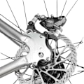 Miniatyrbillede 3 af 5: Enkelt Skivebremseadapter til Landevejscykel Ingen Bremse Enkelt Skivekonverter til Fast Metalcykel Tilbehør Foldbar Cykel