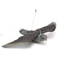 Miniatyrbillede 2 af 5: Svævende ørn, realistisk fugleskræmsel, brun, one size
