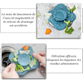 Miniatyrbillede 4 af 5: Stk Køkkenvaskpropper, Universal Silikone Badekarsprop Filterprop Badetilbehør til Køkken Badeværelse (Stil B)