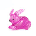 Miniatyrbillede 1 af 3: Krystalpuslespil 3D Kanin