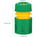 Miniatyrbillede 2 af 5: Vandingsslangeforbindelser/fittings, 10 pakke vandslange hurtigstik