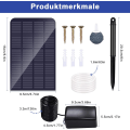 Miniatyrbilde 2 av 5: Solcelledrevet damlufter, 2,5W plug-in solsyrepumpe, solcelledam pumpe, akvari