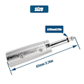Pikkukuva 4 / 5: 2 x 3-napainen XLR - 6,35 mm (1/4\") mono uros liitin audioadapteri, hopea
