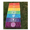 Miniatyrbild 1 av 4: Bohemia Mandala Hängande Bordsduk, Hippie Väggbonad, Väggbonad Strandhandduk Matta, Multifunktionell Användning, för Inomhus och Utomhus, 150 x 70cm