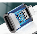 Miniatyrbilde 5 av 5: Type-c til Usb3.0 hunnadapter, Usb2.0 til Usb-c mobiltelefonadapter