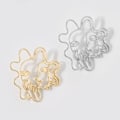 Miniatyrbillede 4 af 5: Abstrakte Ansigts Dangle Øreringe Kvinder Ansigt Kontur Mode Smykker