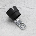 Miniatyrbillede 3 af 4: 2 stk. 7-polet 13-polet anhængerkontakt-holder drejeled anhænger stik adapter holder forbindelsestilbehør fastgørelsesstik (sort, 95*37mm)
