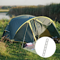 Miniatyrbillede 4 af 5: 20 stk. Markise Stigebånd Fleksibel 6 Rum Baldakin Camping Fastgørelse Spænding til Telt Plast Ou