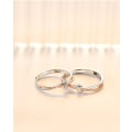 Miniatyrbild 3 av 5: Fashion Knotted zircon Par Ring Justerbar Ring Smycken