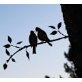 Miniatyrbillede 2 af 3: Have Love Bird Tree Branch Ornamenter i smedejern til haven