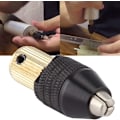 Miniatyrbillede 2 af 4: Mini nøglefri borepatronadapter, mini borepatron, spændeborepatron (5 mm hul)