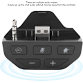 Miniatyrbillede 4 af 4: Stereo Headset Adapter Controller til Xbox One, Flere Lydtilstande Trådløs Lydadapter med 3,5 mm Jack, Justerbar Controller Lydforstærker til