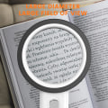 Miniatyrbillede 5 af 5: Lighted Reading Magnifier, Handheld Magnifying Magnifier, Illumin