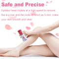 Miniatyrbillede 4 af 5: Epilator, Smooth Glide Epilator til kvinder Ansigtshår Fjernelse Fac