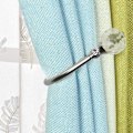 Pikkukuva 2 / 5: Pieces Crystal Curtain Tiebacks U Design Verhokoukut Metalliset Verhonpidikkeet Verhonpidikkeet (Hopea)