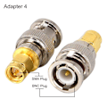 Miniatyrbillede 4 af 5: Pakke BNC til SMA Koaksial RF Stik - SMA til BNC Adapter