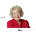 Pikkukuva 2 / 3: Betty White -auton ikkunatarra Hauska tarra auton ikkunatarra (