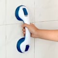 Miniatyrbilde 5 av 5: Dusjhåndtak sugekopp, plast badekarhåndtak (ingen boring kreves)