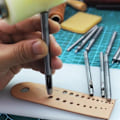 Miniatyrbillede 3 af 5: 10 stk. Læderstans, Hulstans Læderstans Rund Stål Hulstans Sæt Læder Hulstans Værktøjer til Urrem Bælte 0,5 mm-5 mm