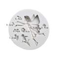 Miniatyrbillede 3 af 5: 1 stk. 3D fe 3D engel alfe silikone fondantform blomst pige kage cho