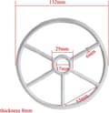 Miniatyrbillede 2 af 3: Stjerneled multi-vejs ventil Sandfilter samling til swimmingpool Swimmingpool filter tætningssamling 4 5 Gren kompatibel med 1,5 2 tommer ventil