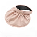 Miniatyrbillede 1 af 5: Dame Sommer Visor Hat Sol Visor Cap Sol Hat UV Beskyttelse Strand Cap Strand Rejse Hat Sort