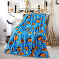 Pikkukuva 1 / 5: 130*150cm Syksyn Halloween-peitto Halloween-heittäjäpeittoja ja heittoja Syksyn kurpitsaheittäjäpeitto Superpehmeä, mukava ja pörröinen sohvalle ja tuolille