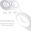 Miniatyrbilde 4 av 5: Bordlampe med USB-ladeport, 5 lysmoduser, 5 lysstyrker
