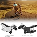 Miniatyrbild 3 av 5: Cykelskivbromsadapterkonverter, aluminiumlegering cykelskivbroms