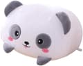 8 tommer (ca. 20,3 cm) sød panda plys bamse blødt dyr cylindrisk pude